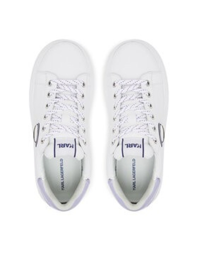 KARL LAGERFELD Sneakersy Anakapri KL63530N Biały