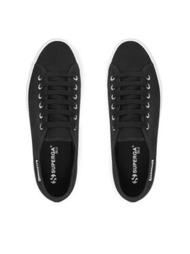 Superga Tenisówki Platform Leggera S2142ZW Czarny