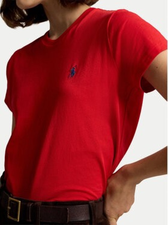 Polo Ralph Lauren T-Shirt 211B14605034 Czerwony Regular Fit