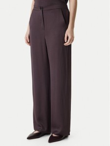 Marella Spodnie materiałowe Robinia2 2615131281 Brązowy Straight Fit