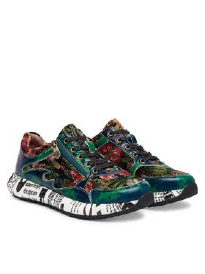 Laura Vita Sneakersy Burton 91 Zielony