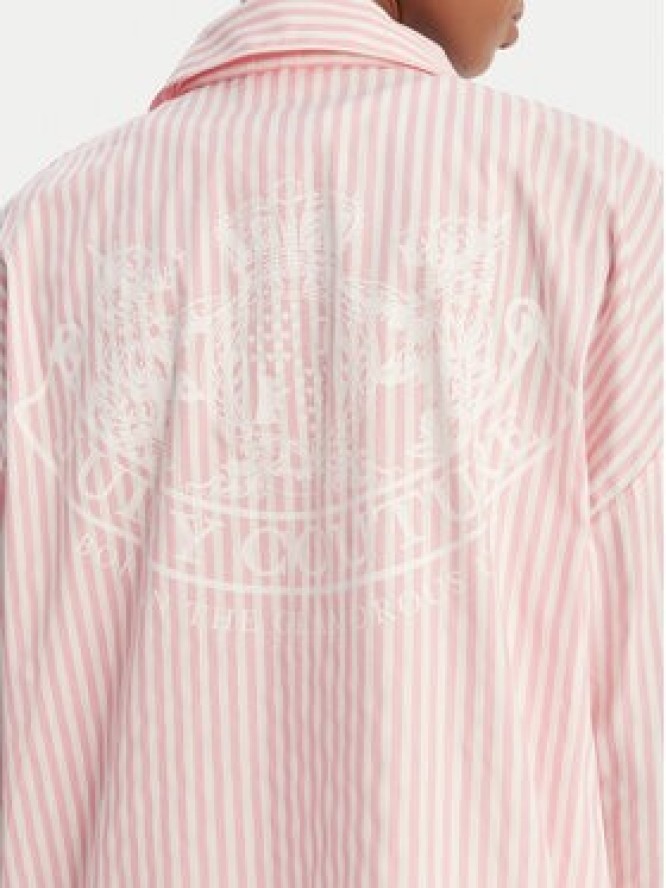 Juicy Couture Koszula Dog Crest JCYPT126861 Różowy Relaxed Fit
