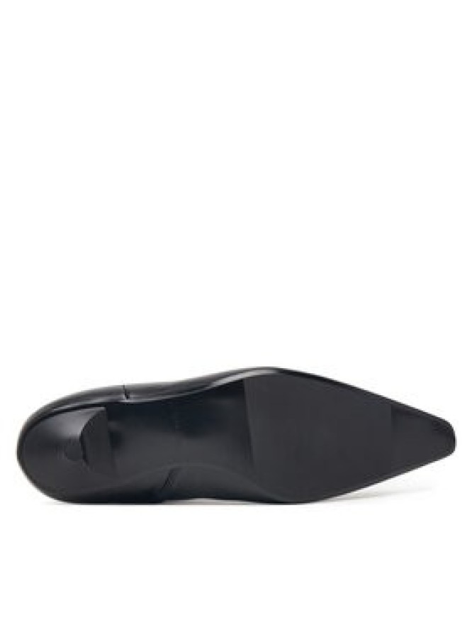 Calvin Klein Kozaki Kitten Heel High Boot Lth HW0HW03167 Czarny