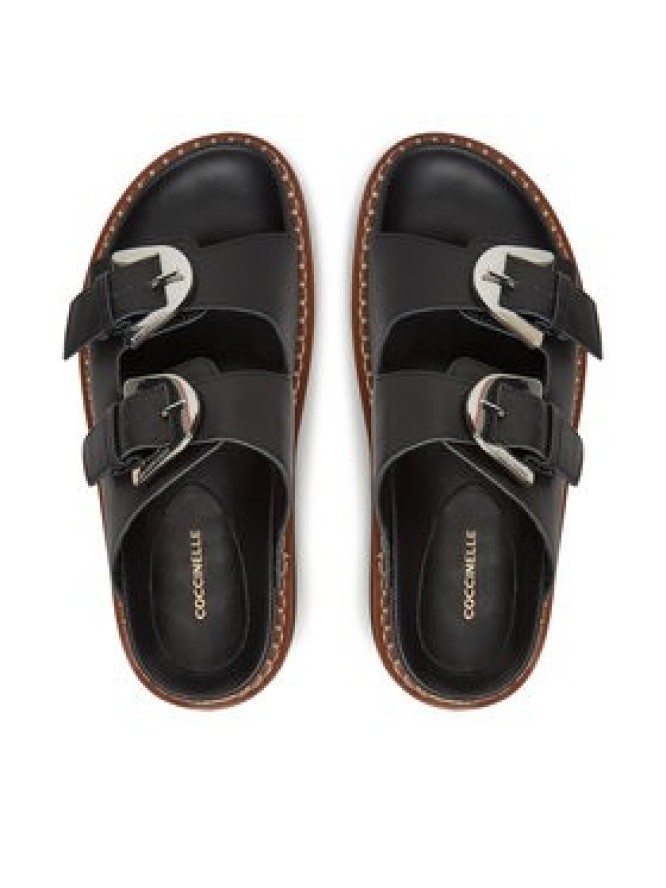 Coccinelle Klapki E4 SOF 17 03 01 Czarny