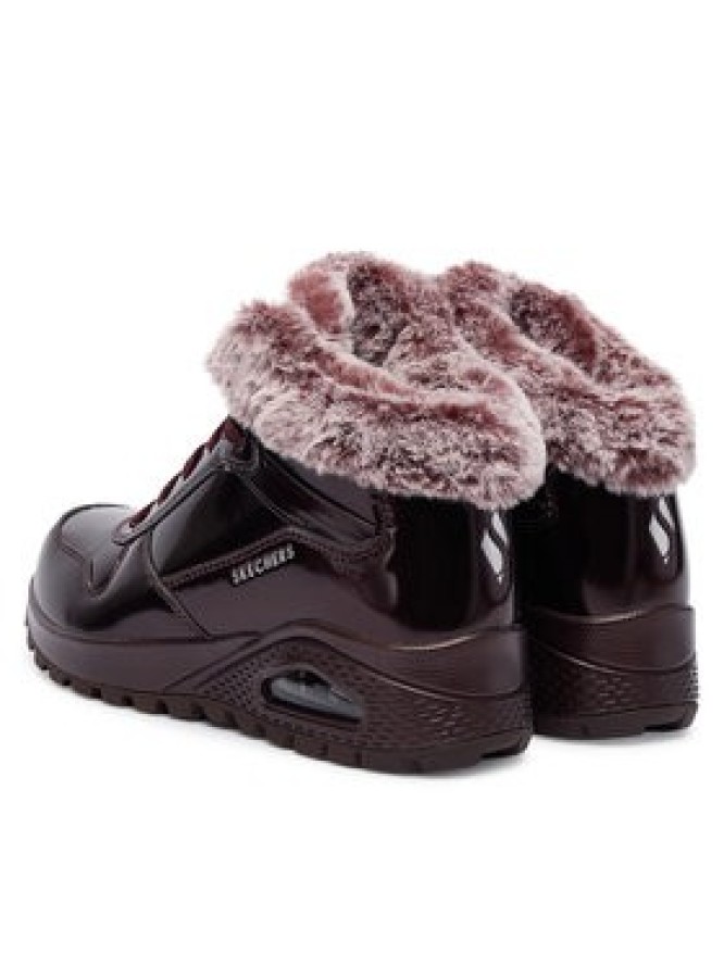 Skechers Trzewiki Uno Rugged 168126/BURG Bordowy