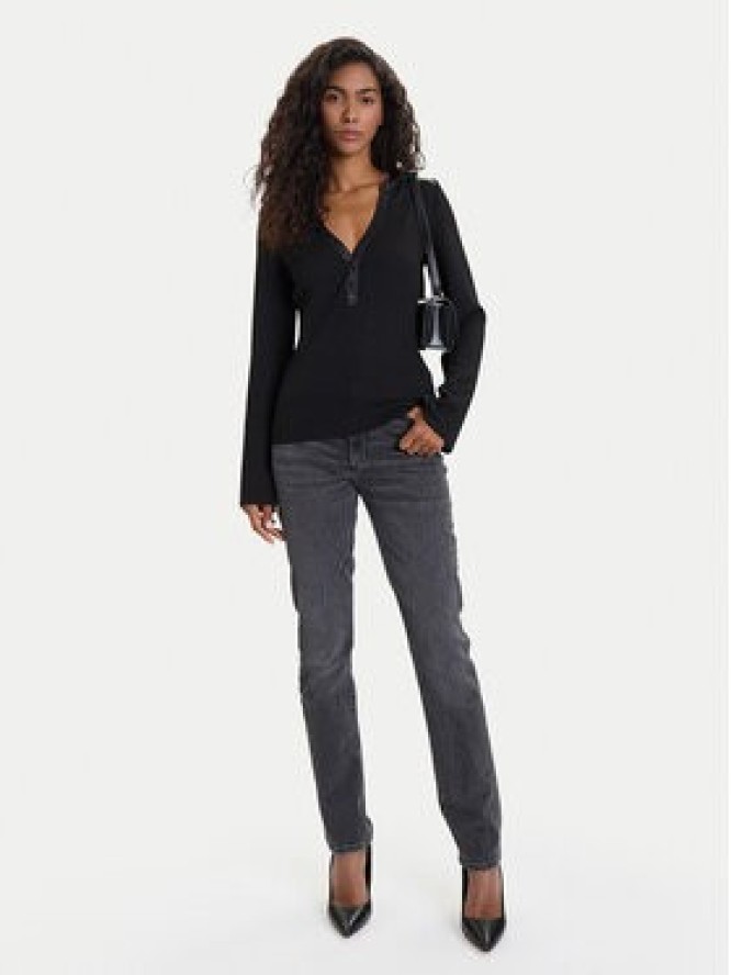 Guess Sweter W5BP15 K1162 Czarny Regular Fit