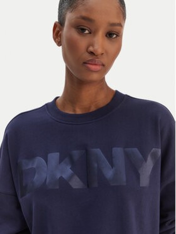 DKNY Sport Bluza DP6T1561 Granatowy Oversize