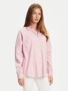United Colors Of Benetton Koszula 54KXDQ0B2 Różowy Oversize