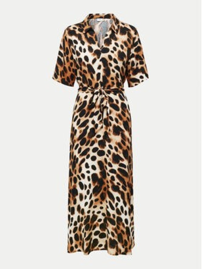 JDY Sukienka koszulowa Star 15320702 Brązowy Regular Fit