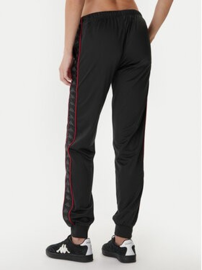 Kappa Spodnie dresowe 303R5K0 Czarny Slim Fit