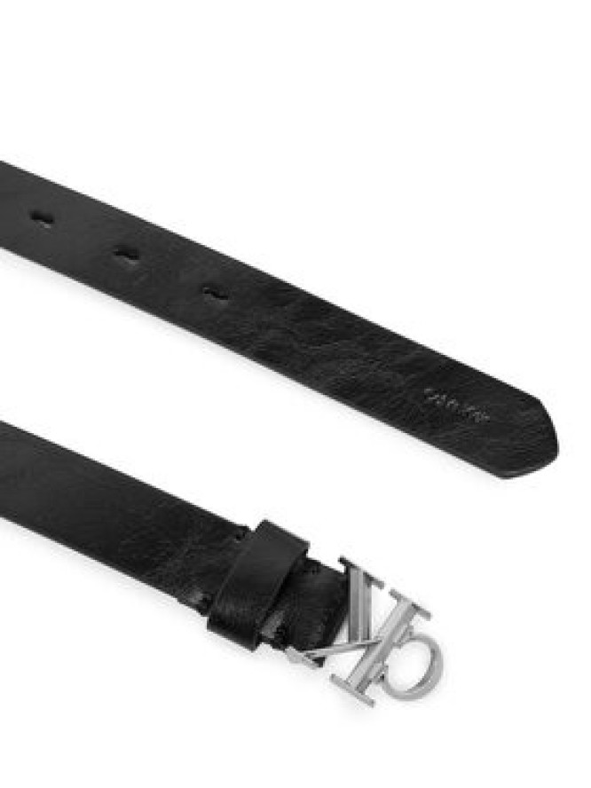 Calvin Klein Pasek Ck Buckle Glossy Strap 25M LV04F7122G Czarny