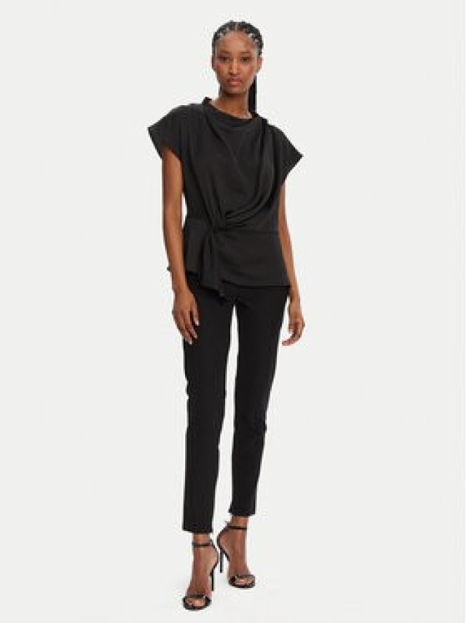 Bruuns Bazaar Bluzka Acacia BBW4427 Czarny Regular Fit