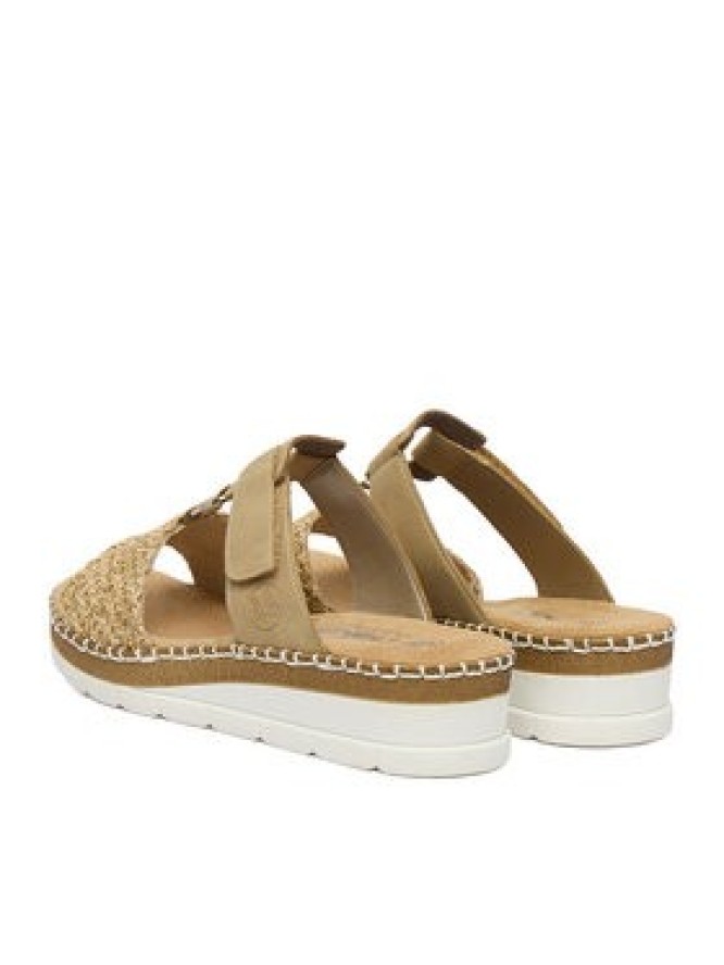 Rieker Klapki CEO-V1243-60 Beżowy