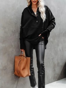 Milan Kiss Bluza w kolorze czarnym rozmiar: XL