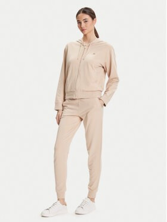 EA7 Emporio Armani Spodnie dresowe 7W000461 AF13135 U1046 Beżowy Regular Fit