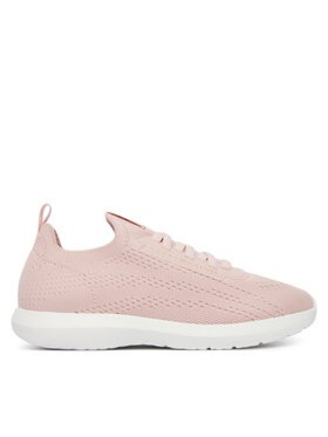Tommy Hilfiger Sneakersy Th Knit Extralight Runner FW0FW09112 Beżowy jasny
