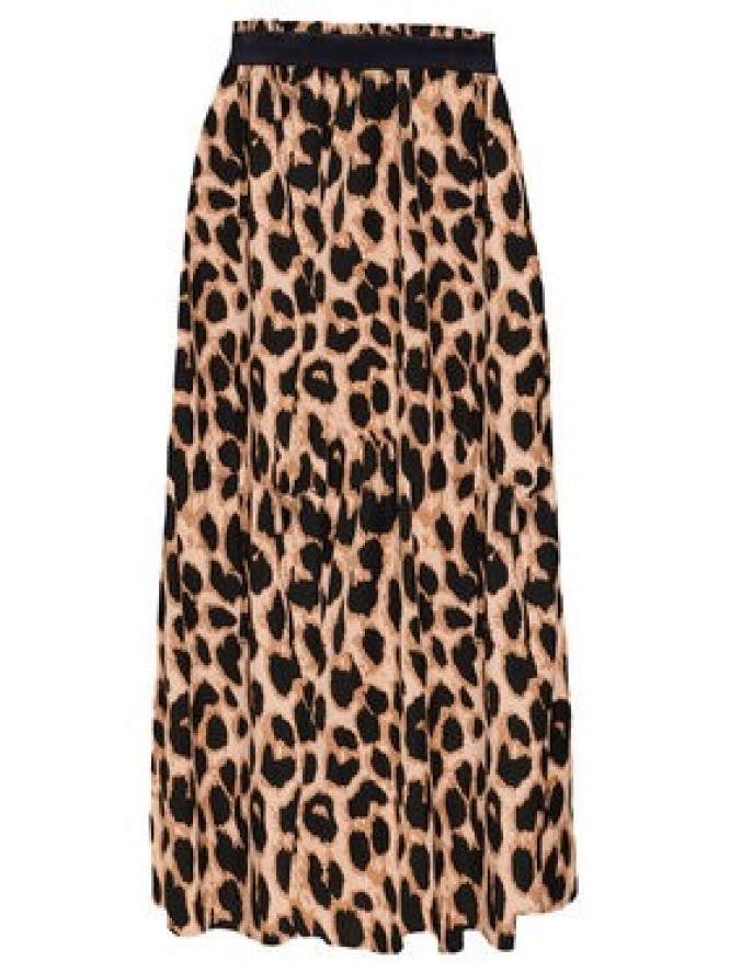 ONLY Spódnica plisowana Venedig 15251761 Brązowy Regular Fit