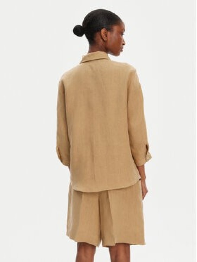 Marella Koszula Boboli1 2515111232 Beżowy Regular Fit