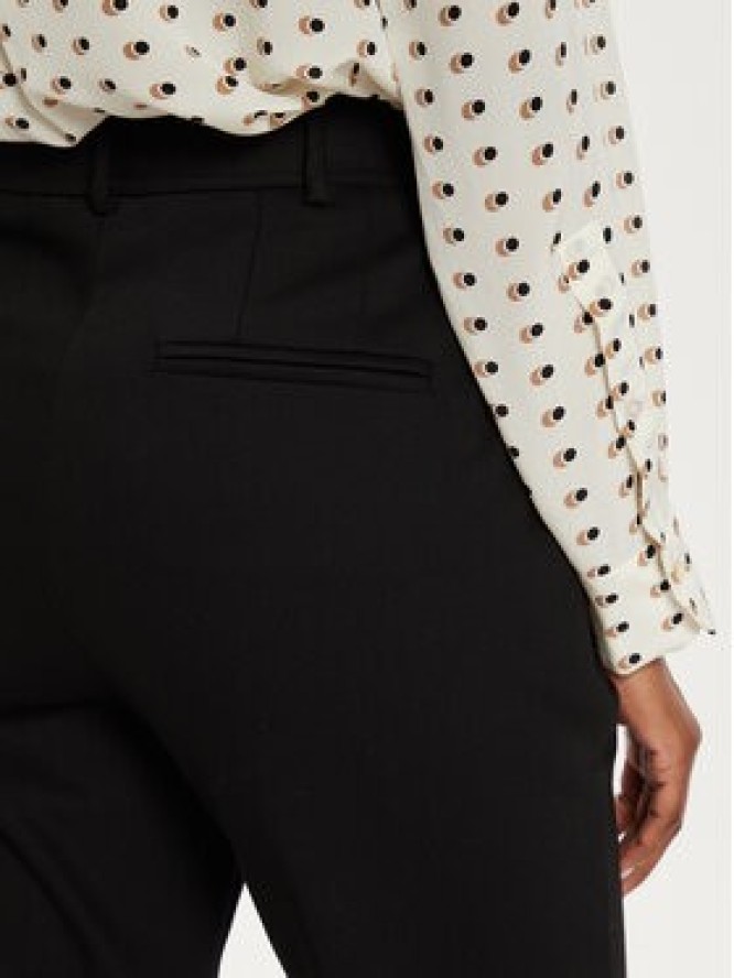 Marella Spodnie materiałowe Kapok 2423136111 Czarny Regular Fit