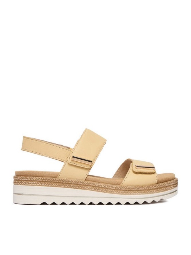 Remonte Sandały CEO-D0Q59-68 Żółty