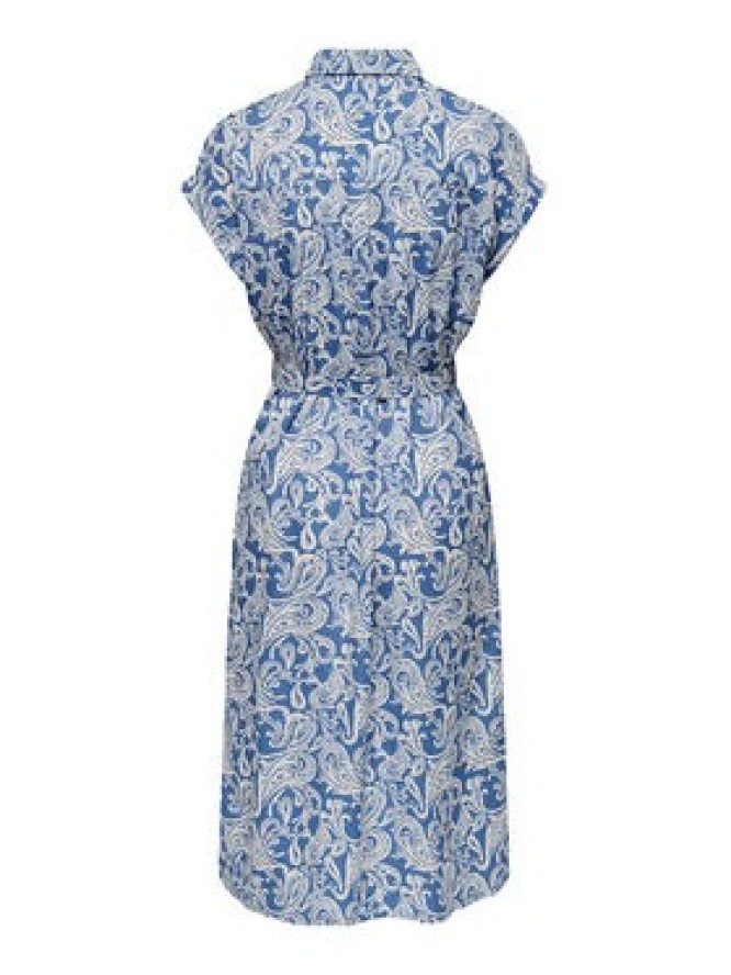 ONLY Sukienka koszulowa Hannover 15191953 Niebieski Regular Fit