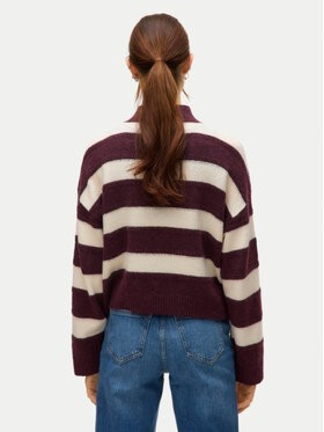 Vero Moda Sweter Inez 10331538 Fioletowy Regular Fit