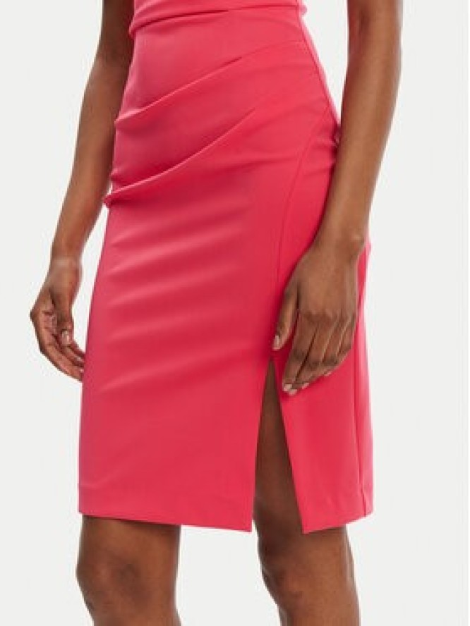 Rinascimento Sukienka koktajlowa CFC0122560003 Różowy Regular Fit