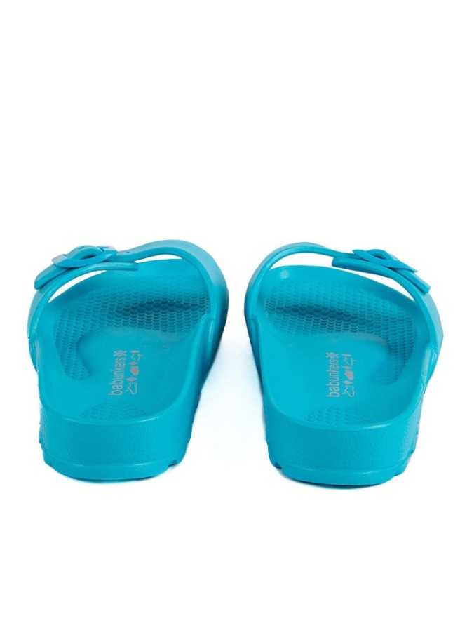 BABUNKERS Family Klapki w kolorze błękitnym rozmiar: 36