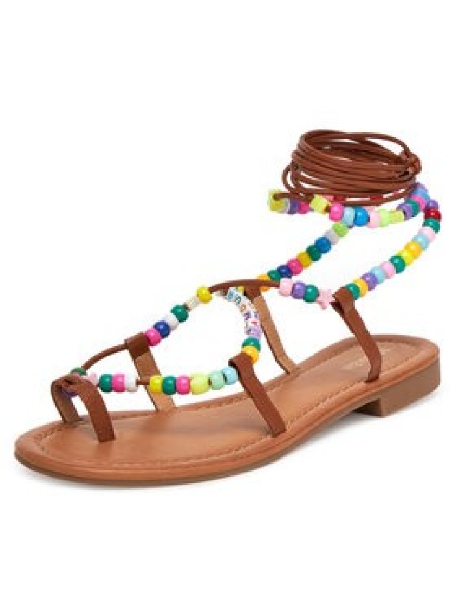 DeeZee Sandały 3575 Brązowy