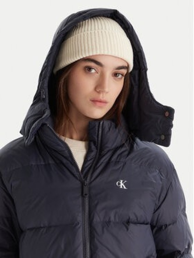 Calvin Klein Jeans Kurtka puchowa Essential LV047D501G Granatowy Relaxed Fit