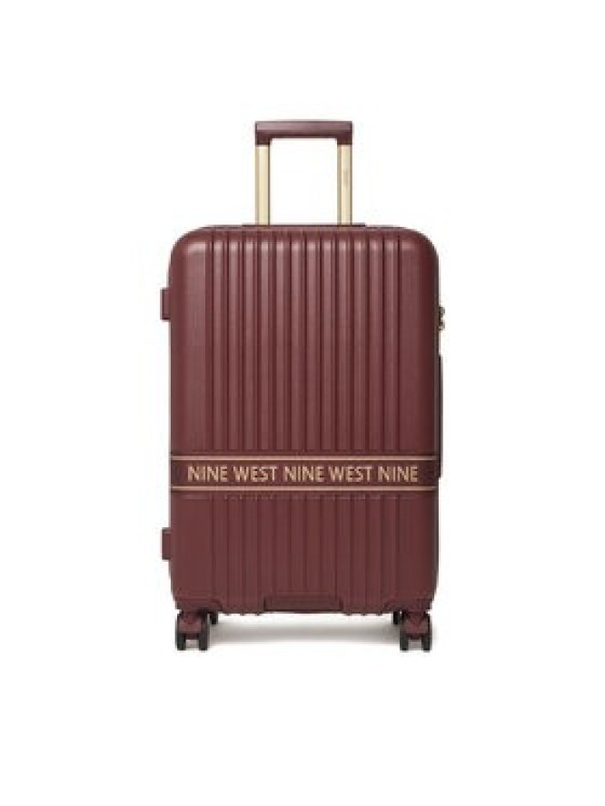 Nine West Walizka średnia CEO-NW-M-002-10 Bordowy