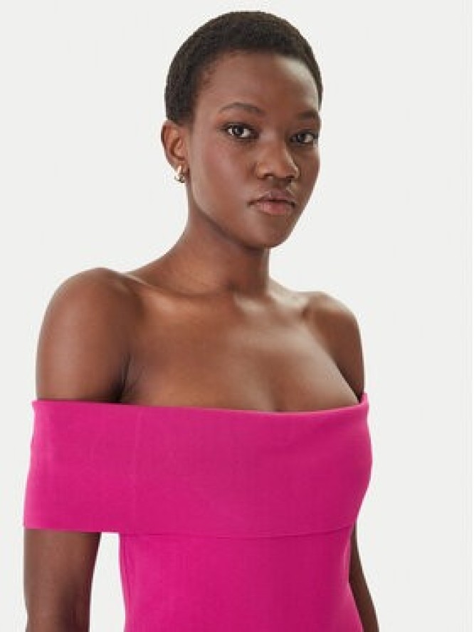 MICHAEL Michael Kors Sukienka dzianinowa MS683HGBFD Różowy Slim Fit