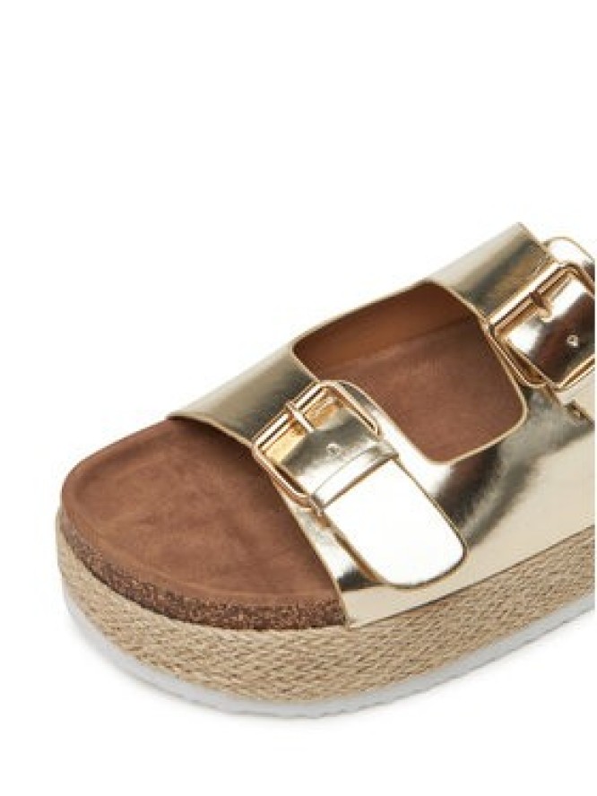 DeeZee Espadryle LB-P1690 Złoty