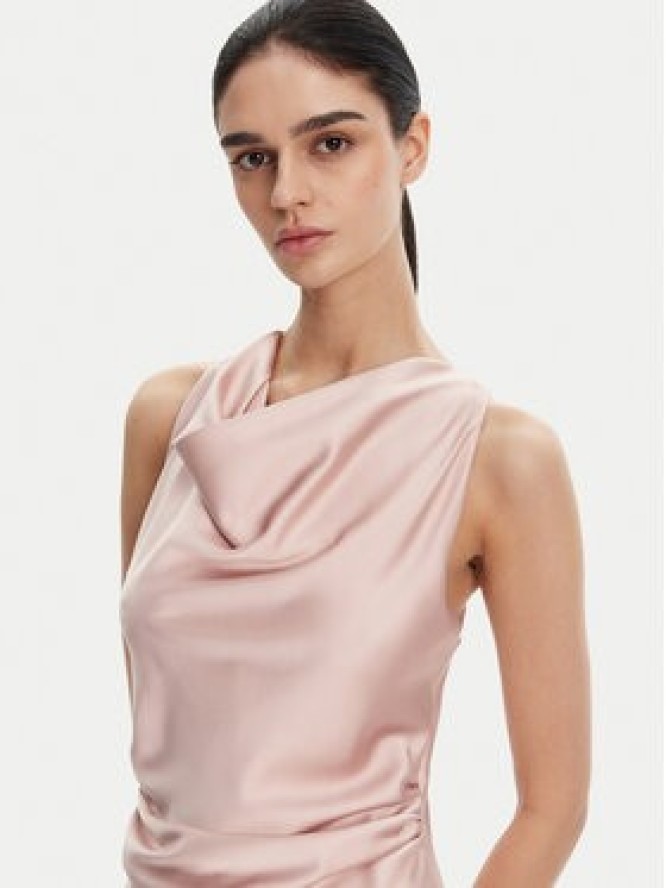 Imperial Sukienka koktajlowa AEQJJBA Różowy Regular Fit