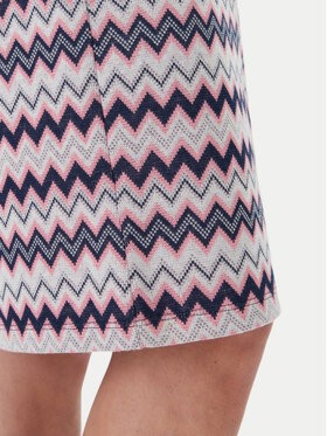 Olsen Sukienka dzianinowa 13002002 Kolorowy Regular Fit