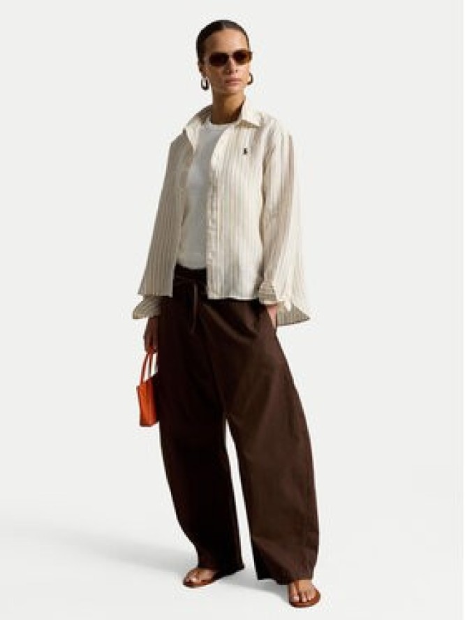 Polo Ralph Lauren Koszula 211935130504 Beżowy jasny Relaxed Fit
