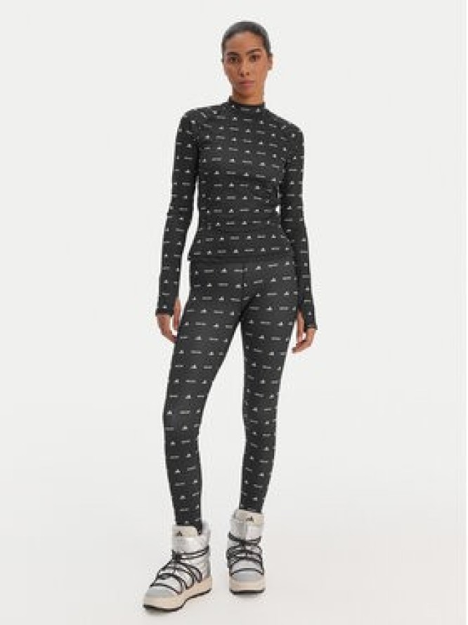 adidas Bluzka Moon Boot JM6507 Czarny Slim Fit