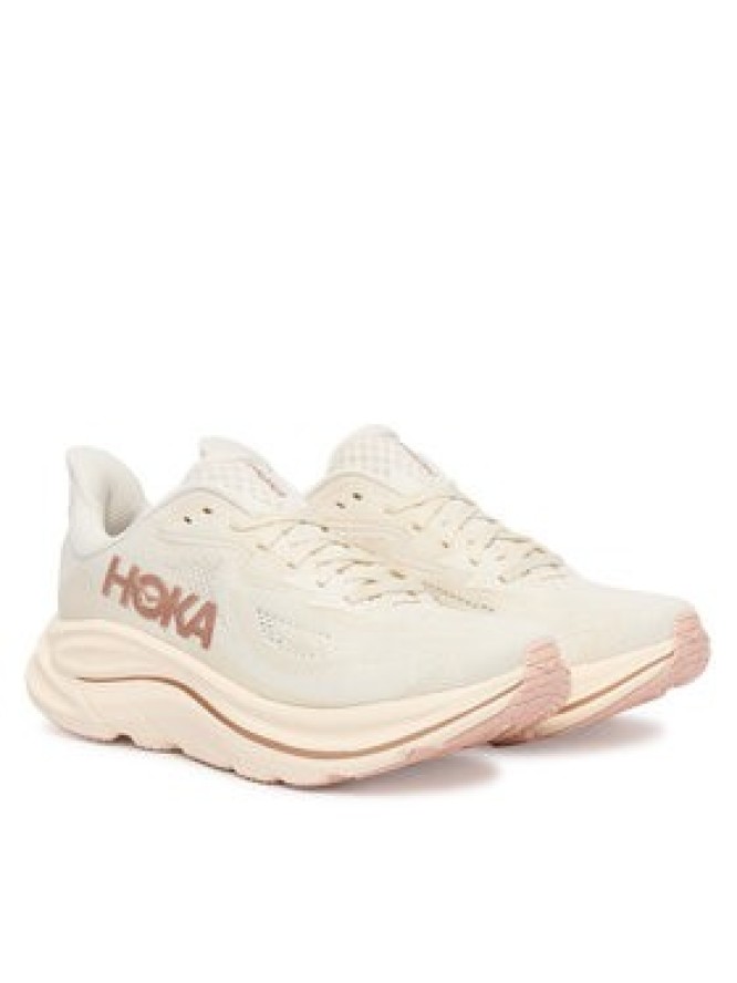 Hoka Buty do biegania Clifton 10 1162031 Écru