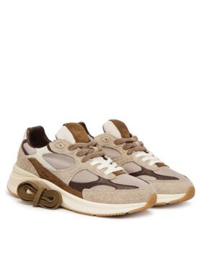 D.A.T.E. Sneakersy W451-MS-MN Beżowy