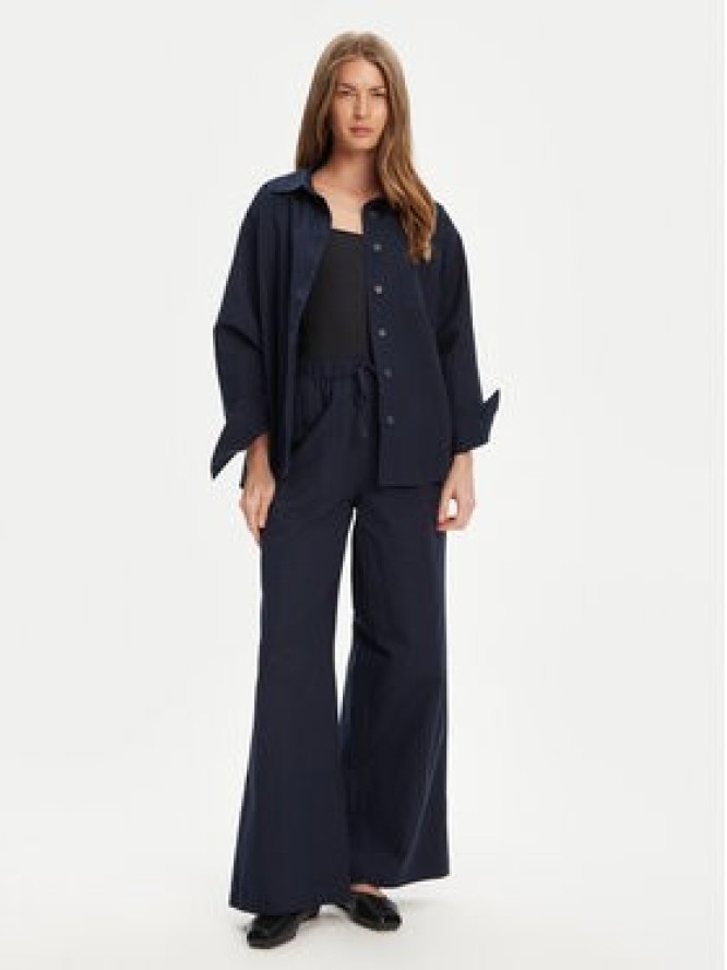 Mustang Koszula Willow 1016575 Granatowy Relaxed Fit