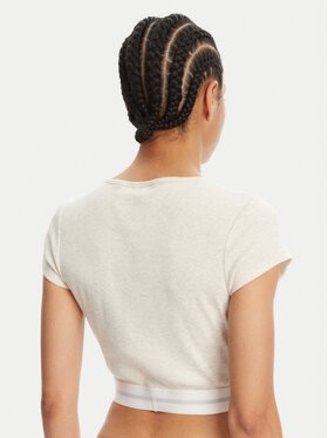 Calvin Klein Underwear T-Shirt LV00QS7349 Beżowy Slim Fit