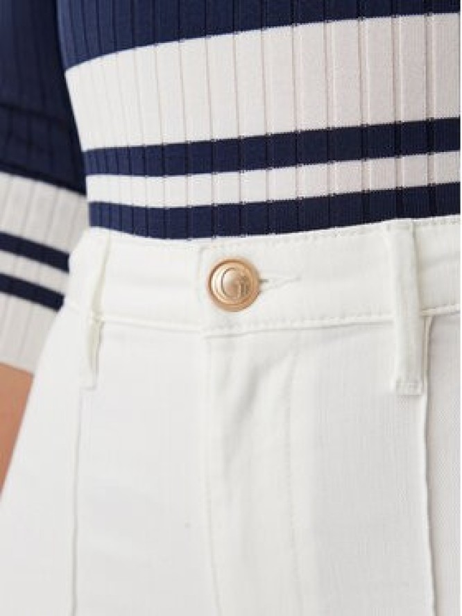 Guess Spodnie materiałowe W5GA1Q D5N71 Beżowy Regular Fit