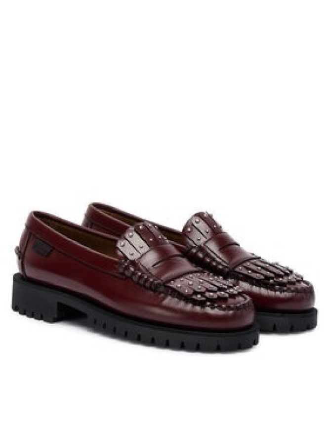 Weekend Max Mara Loafersy Weekendanlug 2525526015670 Bordowy