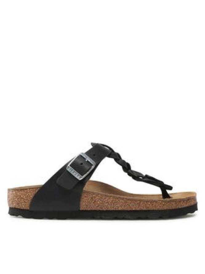 Birkenstock Japonki Gizeh Braided 1021360 Czarny