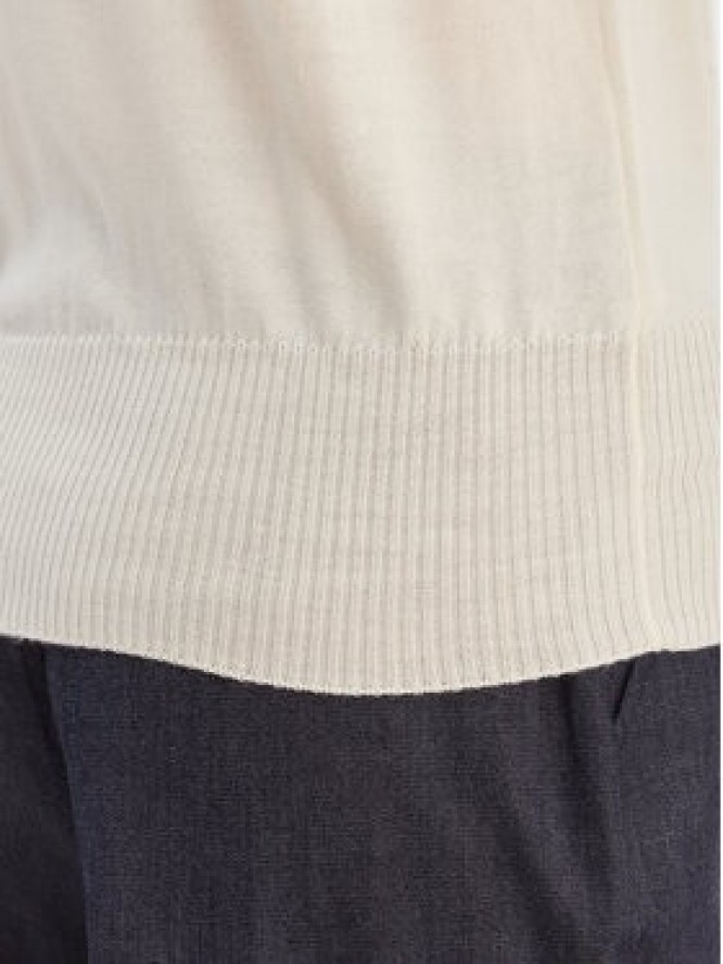 Luisa Spagnoli Polo Miconia 100295 Écru Regular Fit