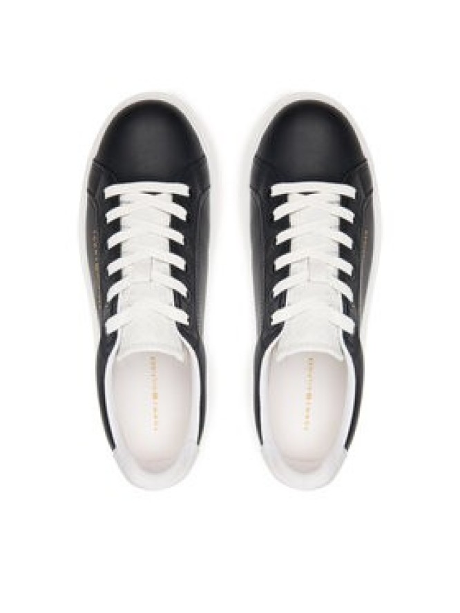 Tommy Hilfiger Sneakersy Th Feminine Platform Monogram FW0FW09594 Czarny