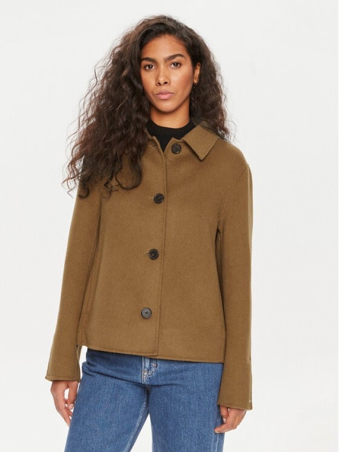 Tommy Hilfiger Kurtka przejściowa WW0WW42625 Brązowy Regular Fit