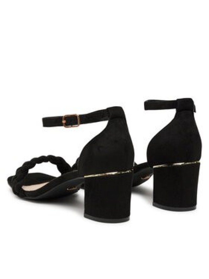 DeeZee Sandały EA2338-1 Czarny