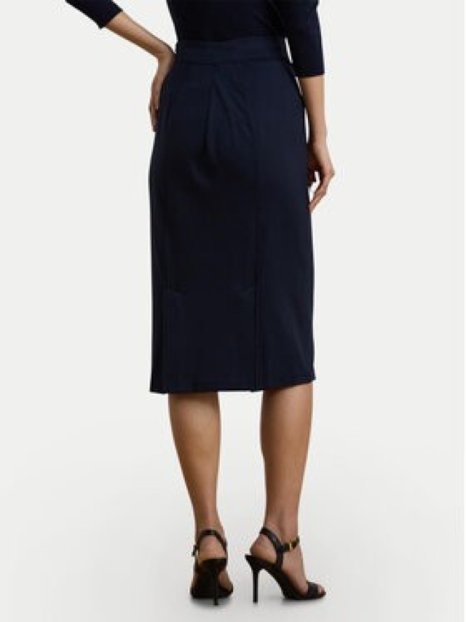 LAUREN RALPH LAUREN Spódnica ołówkowa 200957618001 Granatowy Regular Fit