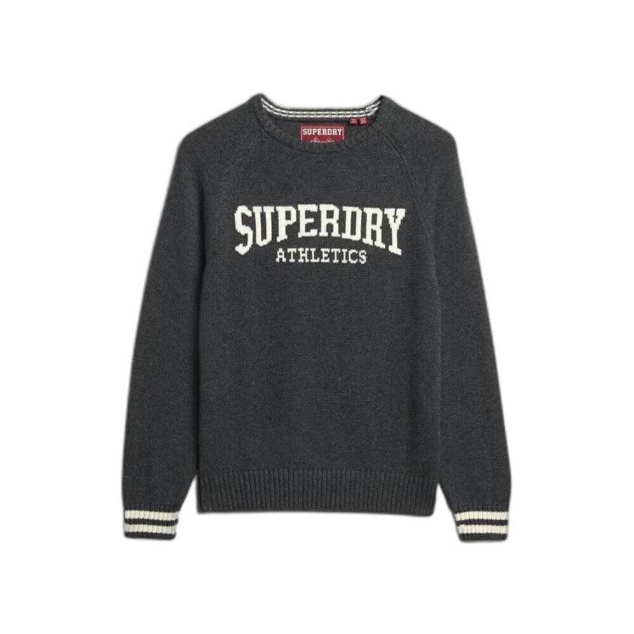 Sweter damski Superdry Slouchy Intarsia